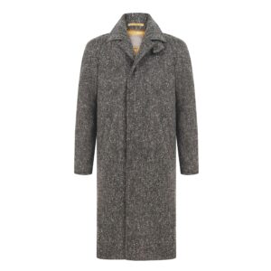 Charcoal coat silhouette on white background (placeholder)